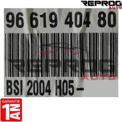 BSI VIERGE PEUGEOT 307 PHASE 2 H05 9661940480 JOHNSON CONTROLS