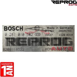 CALCULATEUR DÉCODÉ RENAULT KANGOO 1.9 DTI 0281010502 8200118522 HOM8200085921