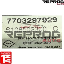 UCH VIERGE RENAULT MEGANE SCENIC 1 7703297929 S108502300C SIEMENS