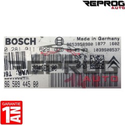 CALCULATEUR OCCASION DÉCODÉ CITROEN XSARA PICASSO 0281011629 9658944580 BOSCH EDC16C34