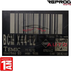 UCH BCM VIERGE RENAULT TWINGO 2 BCM X44-L2 8201229416 00401560 HW1506 SW08.82.60