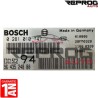 CALCULATEUR DÉCODÉ PEUGEOT 307 2.0 HDI 0281010747 9643524880 BOSCH EDC15C2