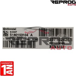 CALCULATEUR VIERGE RENAULT MEGANE S180153104A 237102426R 237101908R SID307
