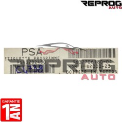 CALCULATEUR DÉCODÉ PEUGEOT 206 9643782480 963770618004 21645920-6 SAGEM S2000-23