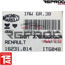 CALCULATEUR DÉCODÉ RENAULT TWINGO 1.2 IAW 6R.30 7700860324 7700874631 IMMO OFF