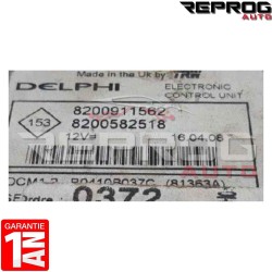 CALCULATEUR VIERGE RENAULT KANGOO 1.5 DCI 8200911562 8200582518 DELPHI DCM1.2