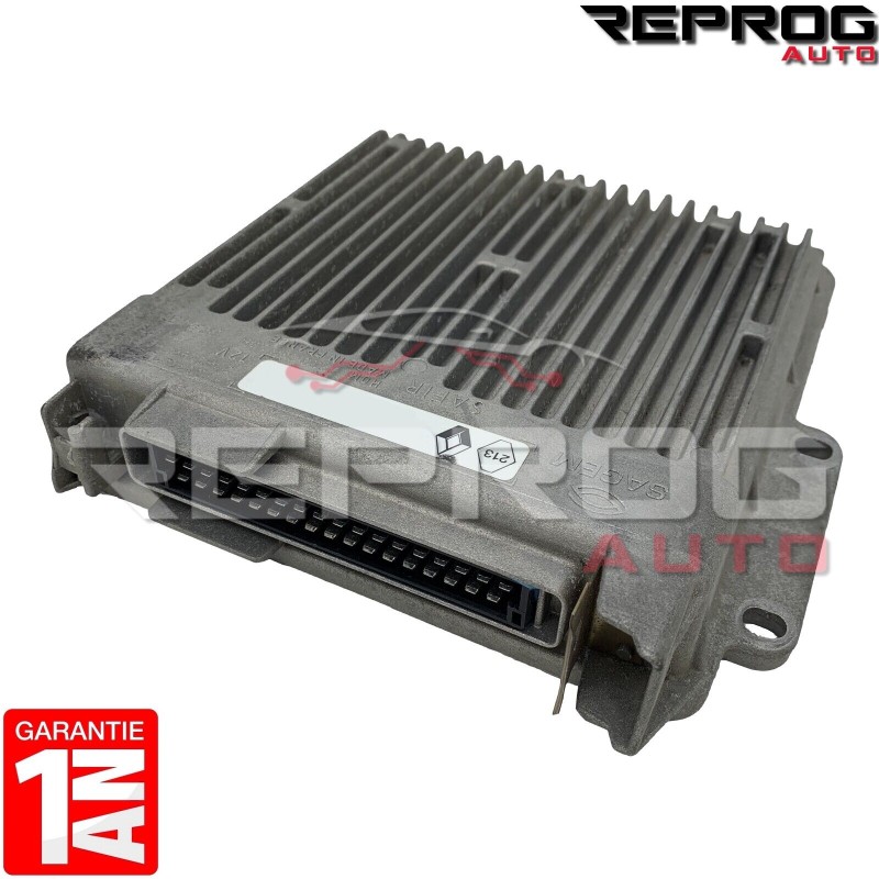 CALCULATEUR DÉCODÉ SAGEM SAFIR 1 RENAULT TWINGO CLIO PLF 7701473258 35 PINS