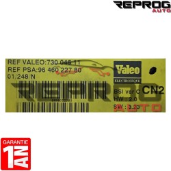 BSI VIERGE CITROEN XSARA 9646022780 73004511 VALEO CN2 BOITIER SERVITUDE