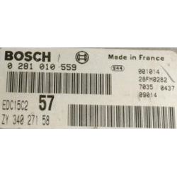 CALCULATEUR DÉCODÉ SUZUKI GRAND VITARA 0281010559 ZY34027158 BOSCH EDC15C2