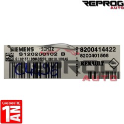 CALCULATEUR VIERGE RENAULT MODUS 1.2 16S S120200102B 8200414422 8200401568 SIM32
