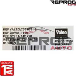 BSI VIERGE CITROEN XSARA PICASSO 9642409480 73005812 VALEO V8.2 BOITE B6 PR4