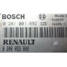 CALCULATEUR MOTEUR AVEC PROGRAMMATION/CLONAGE RENAULT MASCOTT 2.3 2.8 JTD 0281001892 8200053809 BOSCH