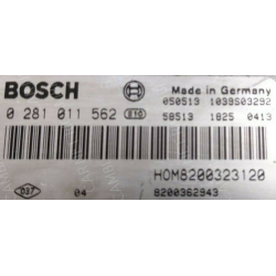 CALCULATEUR VIERGE RENAULT KANGOO 1.9DCI 0281011562 8200362943 HOM8200323120