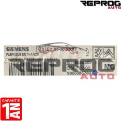 BSI VIERGE CITROEN C2 C3 F02-00 9650585780 SIEMENS S118085200I 1650881980