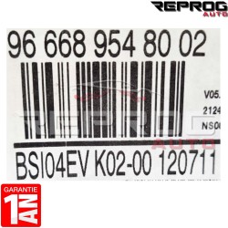 BSI VIERGE PEUGEOT 407 COUPE BSI 2004 K02 966689548002 JOHNSON CONTROLS 6580LG