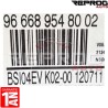 BSI VIERGE PEUGEOT 407 COUPE BSI 2004 K02 966689548002 JOHNSON CONTROLS 6580LG