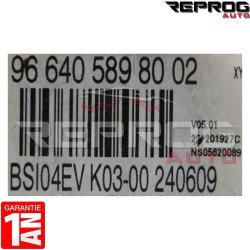 BSI VIERGE FIAT SCUDO CITROEN BERLINGO JUMPY BSI04EV K03-00 966405898002