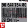 BSI VIERGE PEUGEOT 307 SW PHASE 2 BSI 2004 H01 9664476480 6580LR