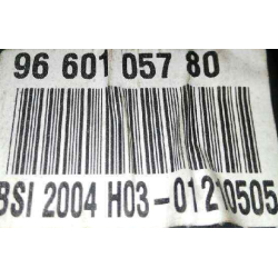BSI VIERGE PEUGEOT 307 PHASE 2 2004 H03 9660105780