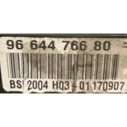 BSI VIERGE PEUGEOT 307 PHASE 2 BSI 2004 H03 9664476680 JOHNSON CONTROLS