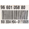 BSI VIERGE CITROEN C5 H04 9660105880 JOHNSON CONTROLS