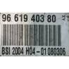 BSI VIERGE CITROEN C5 H04 9661940380 JOHNSON CONTROLS