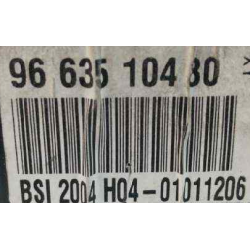 BSI VIERGE PEUGEOT 407 CITROEN C5 H04 9663510480 JOHNSON CONTROLS