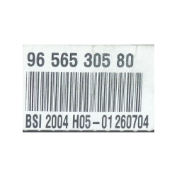 BSI VIERGE CITROEN C4 PEUGEOT 307 H05 9656530580 216792320A 6580Y5 JOHNSON CONTROLS