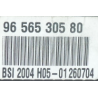 BSI VIERGE CITROEN C4 PEUGEOT 307 H05 9656530580 216792320A 6580Y5 JOHNSON CONTROLS