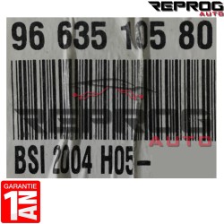 BSI VIERGE PEUGEOT 407 BSI 2004 H05 9663510580 6580JL JOHNSON CONTROLS