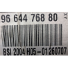 BSI VIERGE PEUGEOT 307 BSI 2004 H05 9664476880 JOHNSON CONTROLS 6580LS