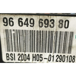 BSI VIERGE PEUGEOT 307 BSI 2004 H05 9664969380 JOHNSON CONTROLS 6580QE 6580KA