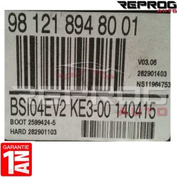 BSI VIERGE CITROEN BERLINGO PARTNER BSI04EV2 KE3-00 981218948001