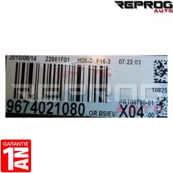BSI VIERGE PEUGEOT 207 CITROEN C3 DS3 VALEO BSIEV X04 9674021080