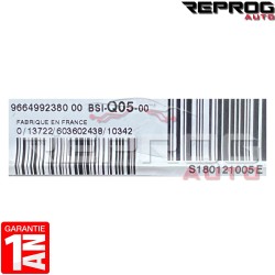 BSI VIERGE CITROEN C4 DS4 9664992380 BSI-Q05-00 S180121005E CONTINENTAL