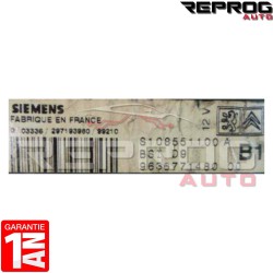 BSI VIERGE D9 PEUGEOT 406 9636771480 S108551100A B1 SIEMENS