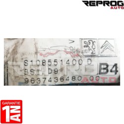 BSI VIERGE D9 PEUGEOT 406 9637436480 S108551400D B4 SIEMENS
