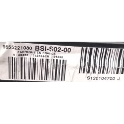 BSI VIERGE PEUGEOT 407 BSI-S02-00 9655221080 S120104700J S02 SIEMENS