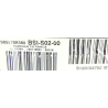 BSI S02 VIERGE PEUGEOT 407 9655708380 S120104700M SIEMENS BSI-S02-00