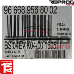 BSI VIERGE CITROEN BERLINGO JOHNSON CONTROLS