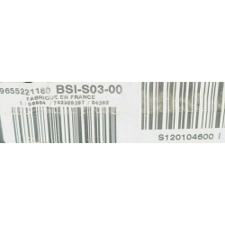 BSI VIERGE PEUGEOT 407 BSI-S03-00 9655221180 S120104600I S03 SIEMENS