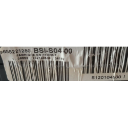 BSI VIERGE PEUGEOT 407 BSI-S04-00 9655221280 S120104500I SIEMENS 6580LJ