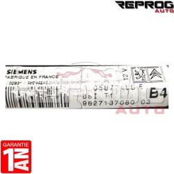 BSI VIERGE PEUGEOT 206 T1 S105872400E 9627137080 B4 SIEMENS