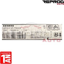 BSI VIERGE PEUGEOT 206 T1 9652386380 S105872400K B4 SIEMENS