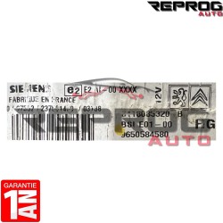 BSI VIERGE CITROEN XSARA PICASSO PEUGEOT 206 PARTNER E01-00 9650584580 S118085320B HG 1650883080 6580P2 6580P1 6580L3