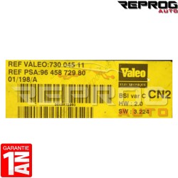 BSI VIERGE CITROEN XSARA VALEO 9645872980 73004511 CN2 BOITIER SERVITUDE
