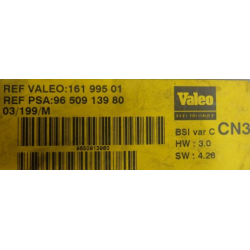 BSI VIERGE CITROEN XSARA CN3 9650913980 16199501 VALEO 4.28