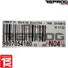 BSI N04 VIERGE PEUGEOT 308 T9 9807054180 1610807880 1669607480 VALEO