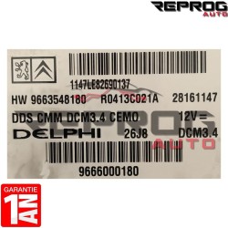 CALCULATEUR VIERGE PEUGEOT 407 2.0HDI DCM3.4 9663548180 9666000180 R0413C021A