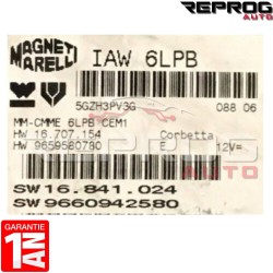 CALCULATEUR DÉCODÉ ou VIERGE CITROEN C4 VTS IAW 6LPB HW9659580780 SW9660942580